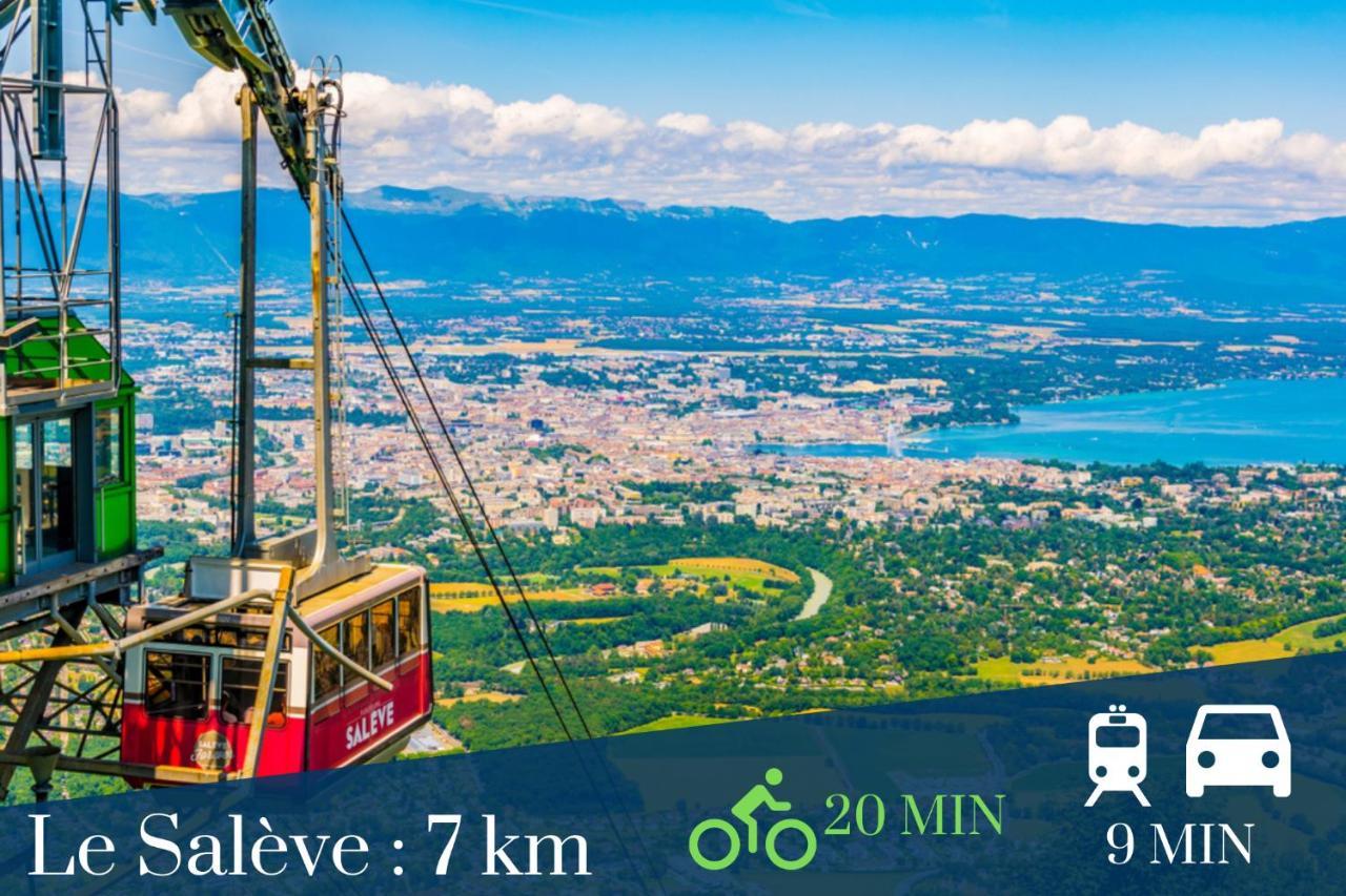 La Coloc Choco - Belle Colocation En Hypercentre / 5 Chambres Privees / Salle De Bains Privative / Proche Gare Et Tram / Wifi Et Netflix Annemasse Kültér fotó